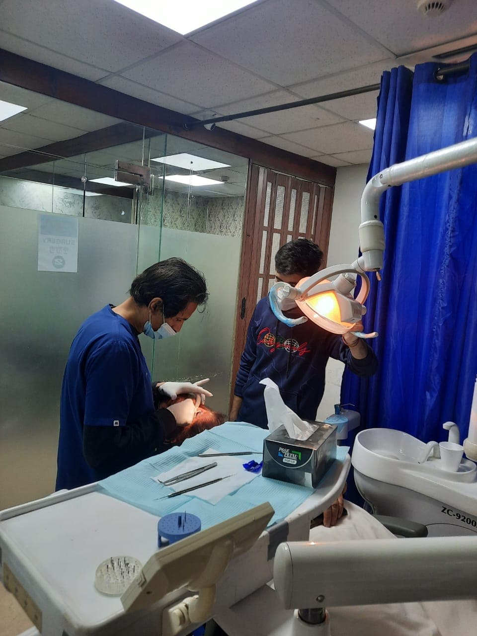 Comfortable Patient Area