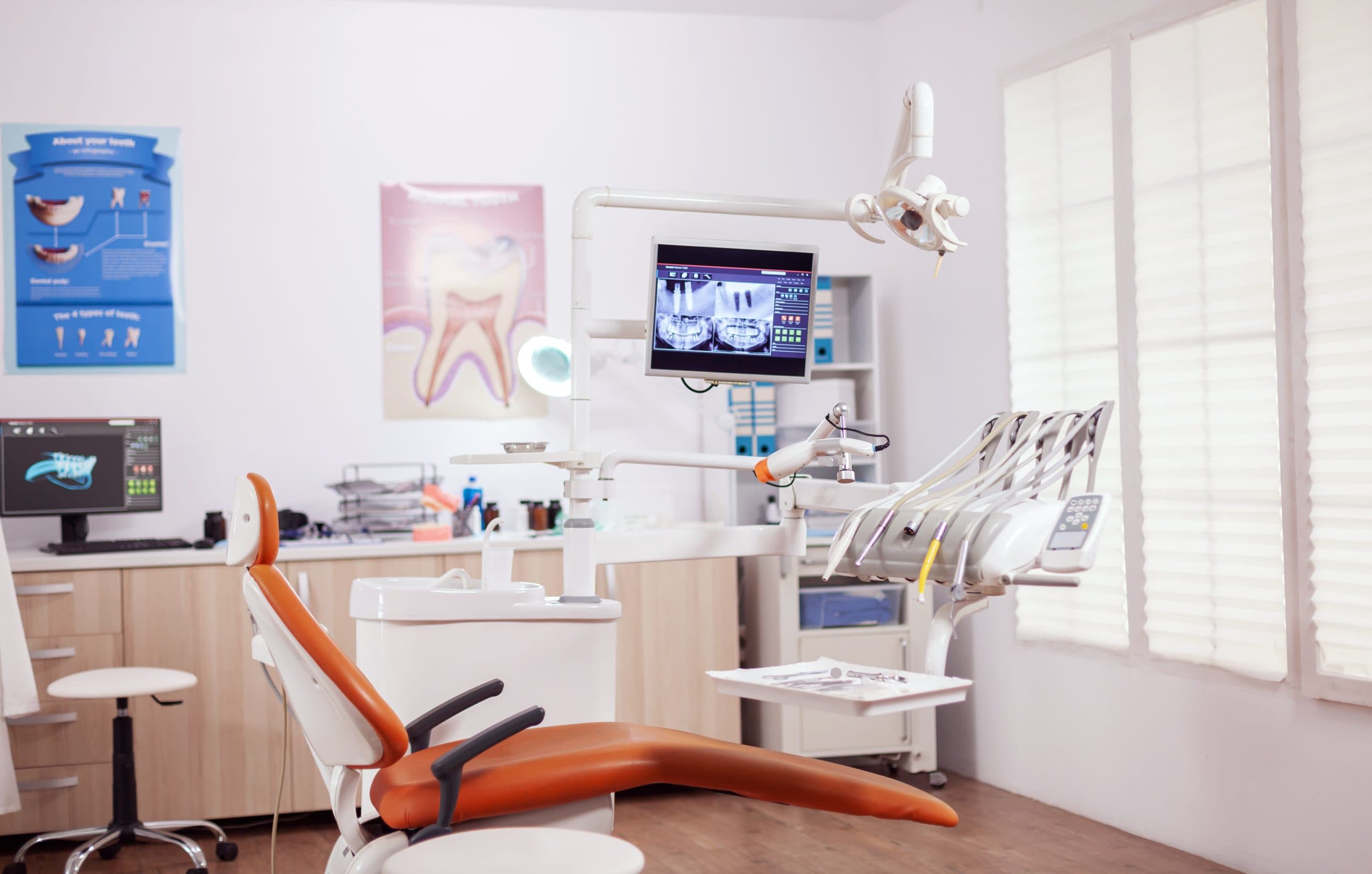 Modern dental clinic equipment